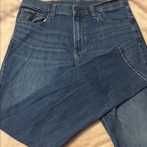 Calvin Klein Men's Denim Blue Straight Jeans